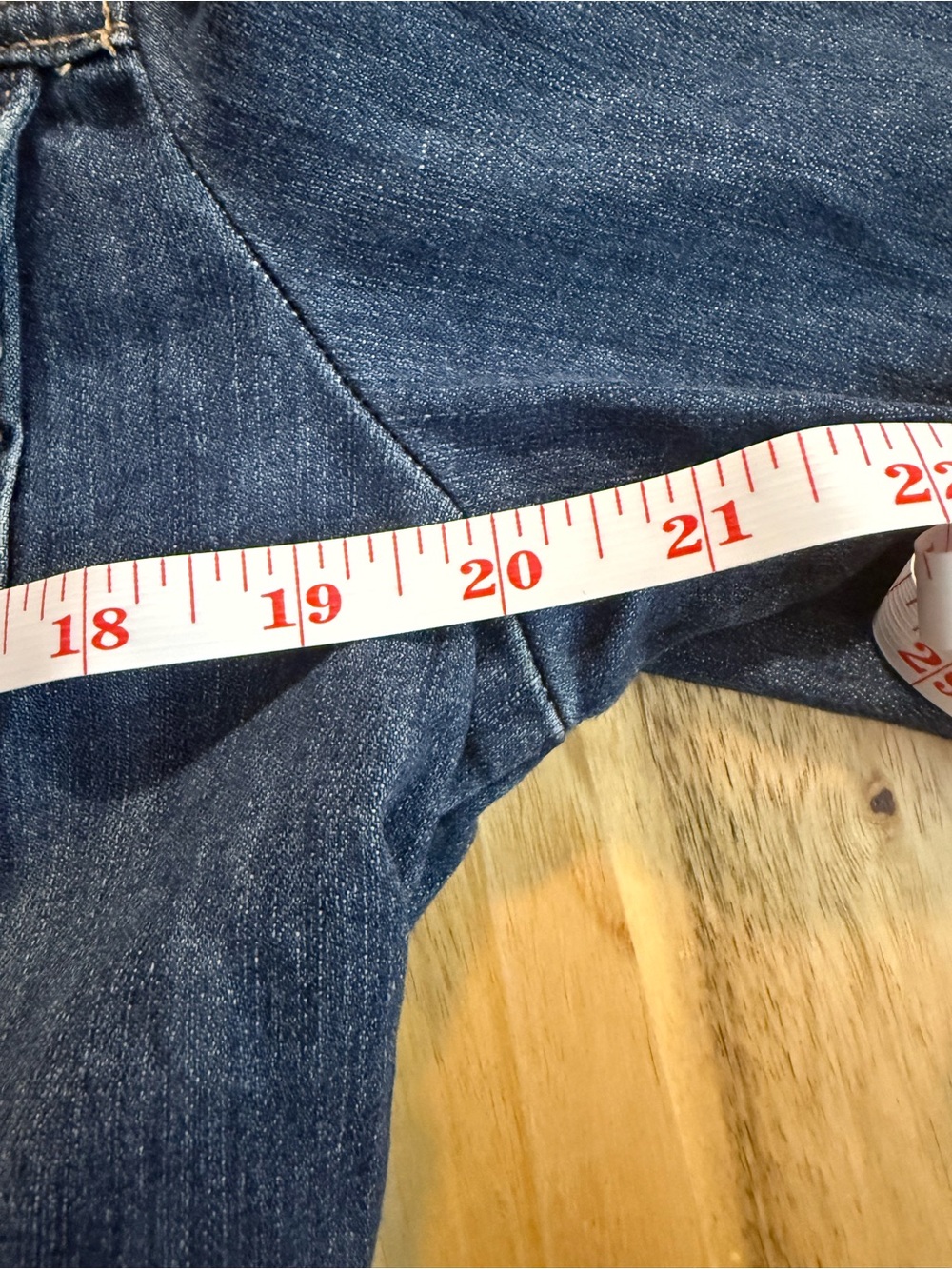 Kut from the Kloth Blue Denim Jacket - Button Front Helena - Picture 10 of 12